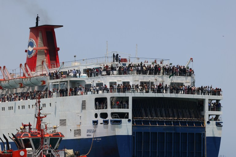 Sudan ship arrives in Jeddah