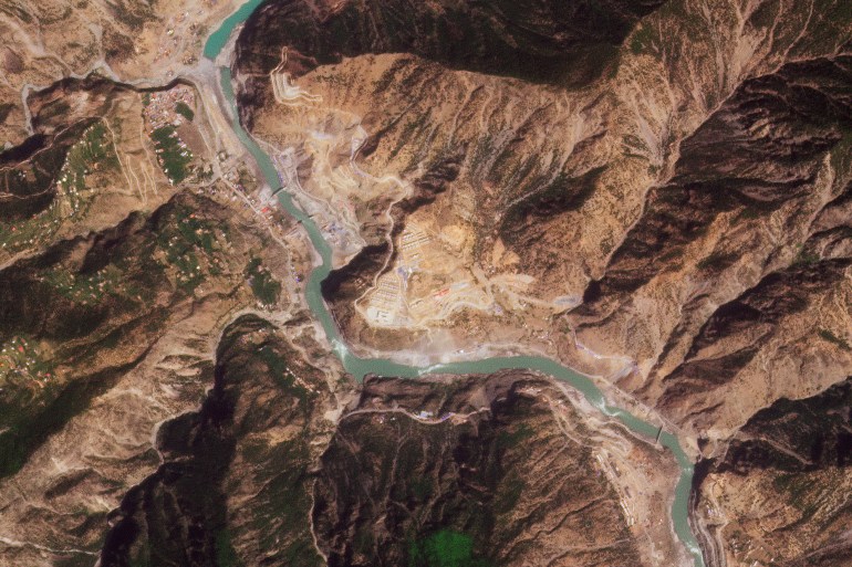 Dasu Dam Project in Khyber Pakhtunkhwa Province, Pakistan