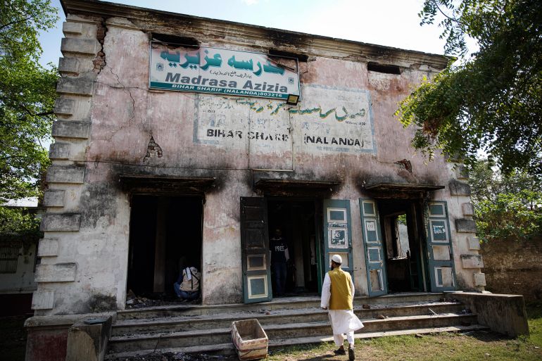 The Madras Azizia seminary was set ablaze by a mob on March 31 in Nalanda Bihar