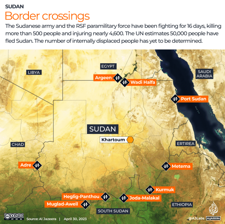 I sudanesi bloccati come passaporti rinchiusi nelle ambasciate occidentali abbandonate
