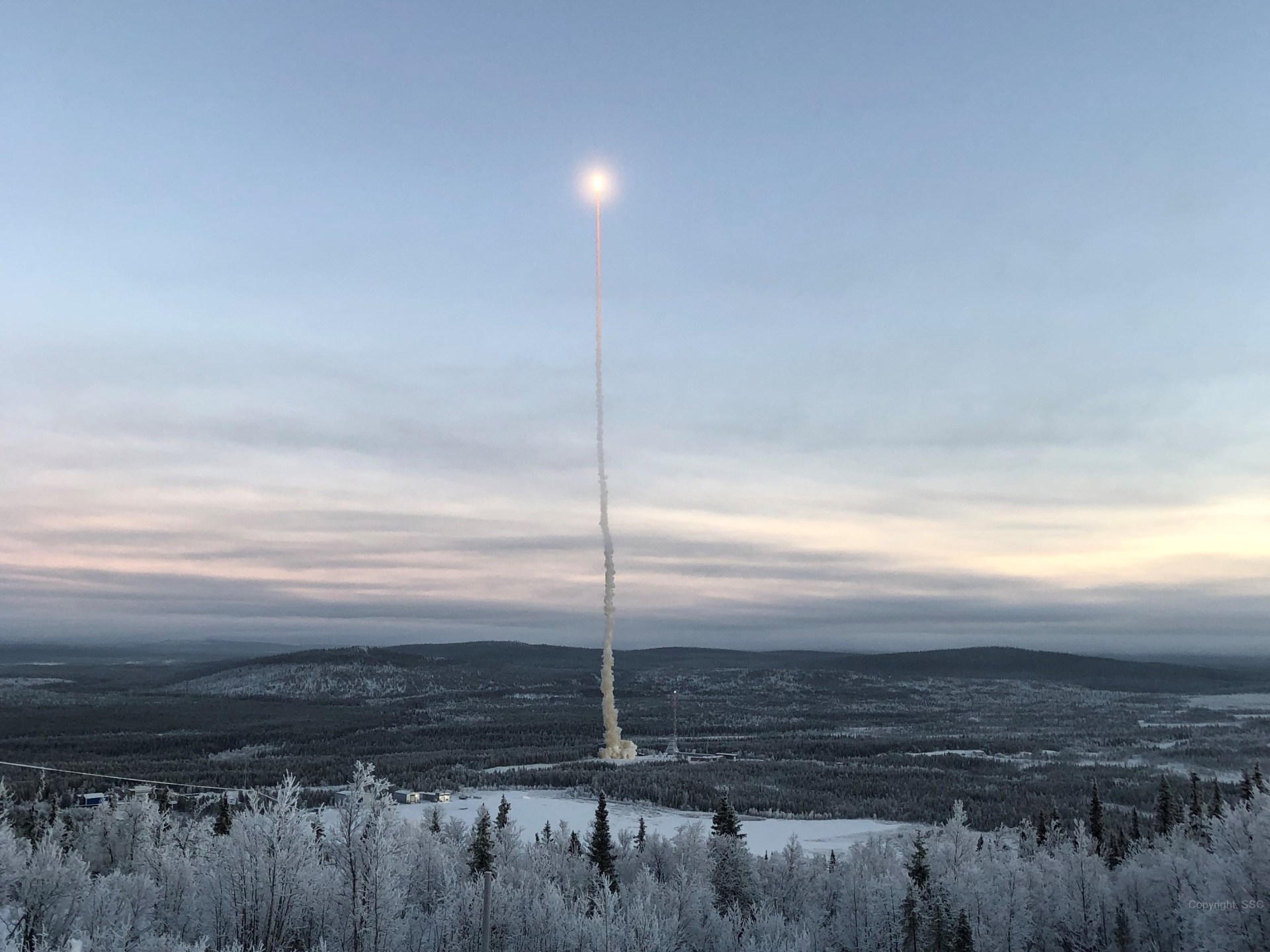 Roket Diluncurkan Dari Swedia Secara Tidak Sengaja Mendarat Di Norwegia |  Berita