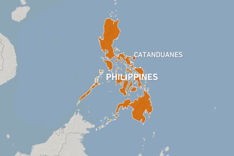 Catanduanes map
