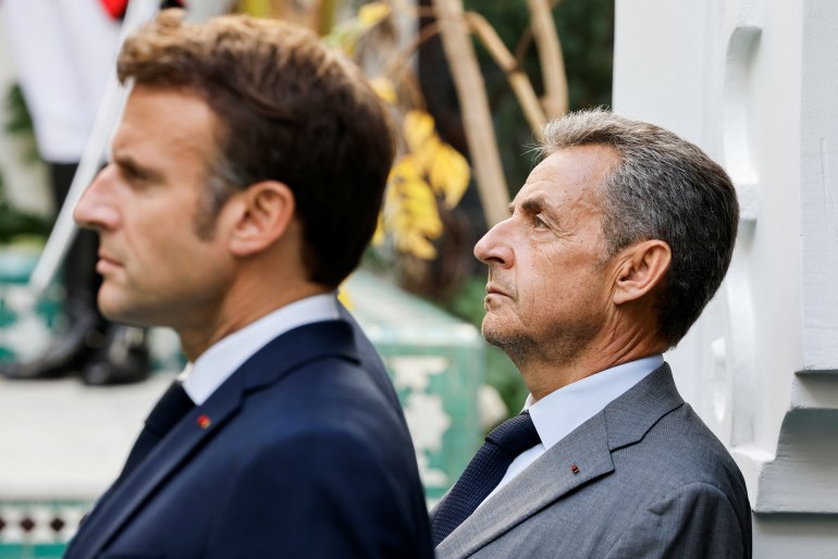 L'ex presidente francese Nicolas Sarkozy 