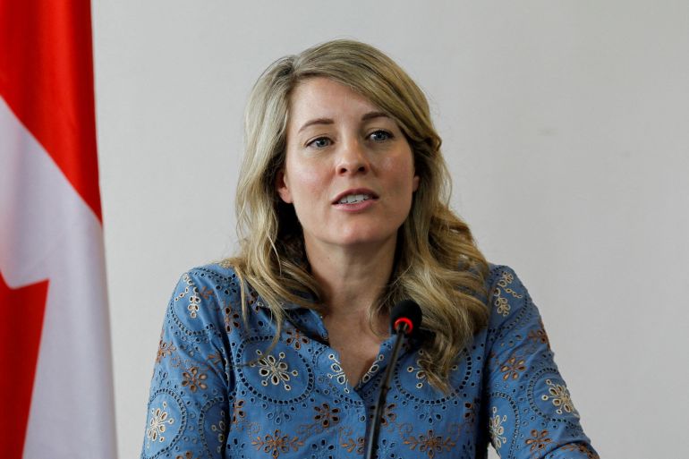 Canada Foreign Minister Melanie Joly