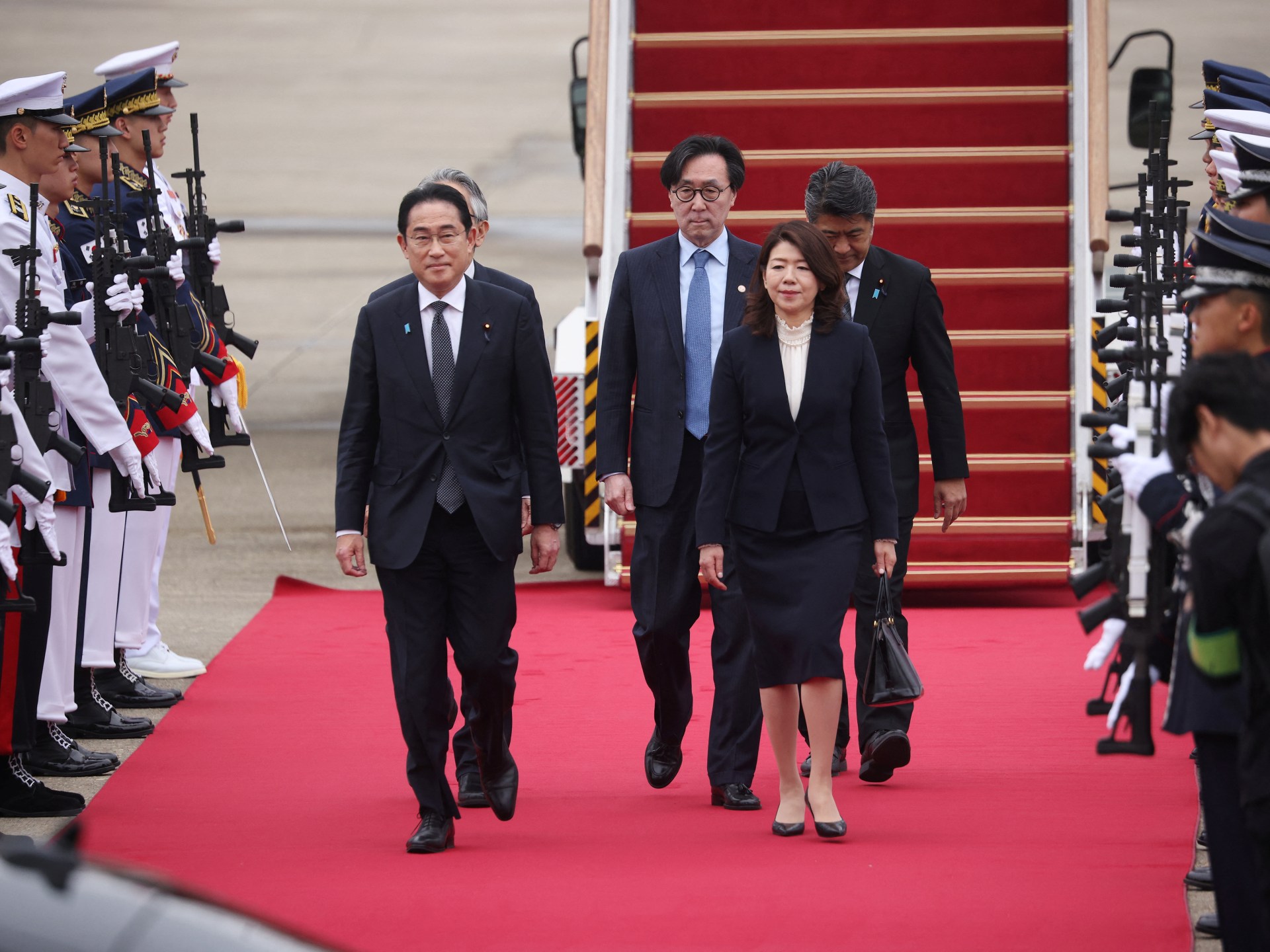 Japan’s Kishida visits S Korea to boost ties amid N Korea threat