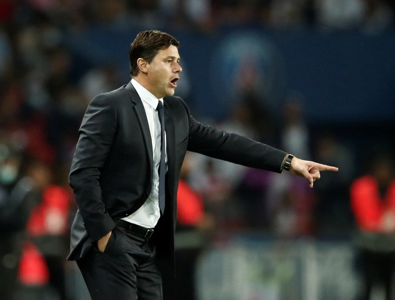 Pochettino points from the sidelines