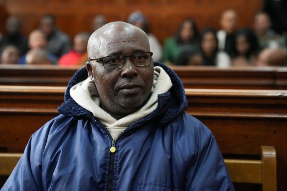 Fulgence Kayishema appears in the Cape Town Magistrates court