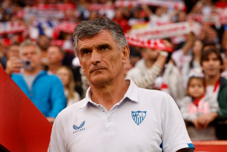 Sevilla coach Mendilibar