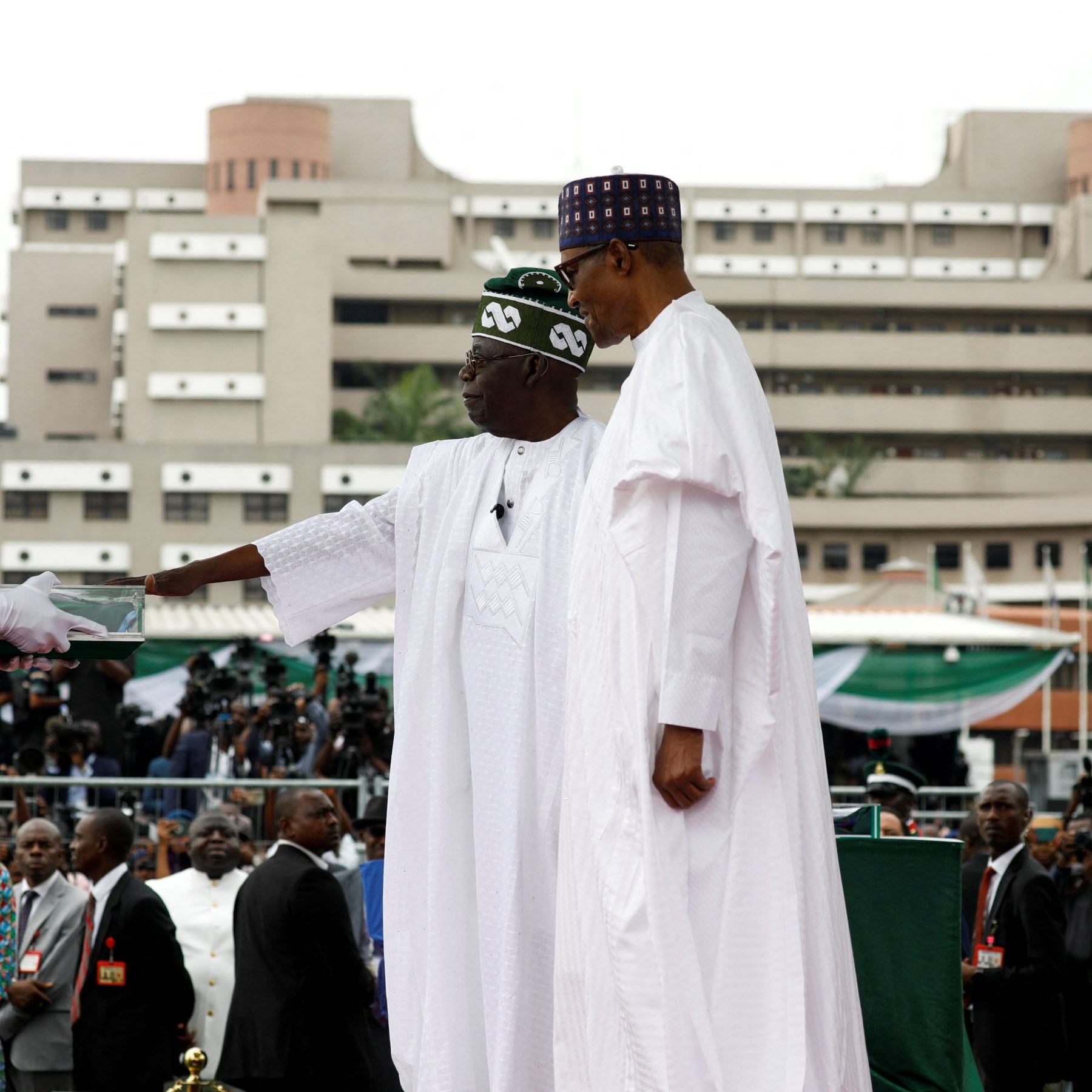 Bola Tinubu sworn in as Nigeria's president, succeeds Buhari | Government  News | Al Jazeera