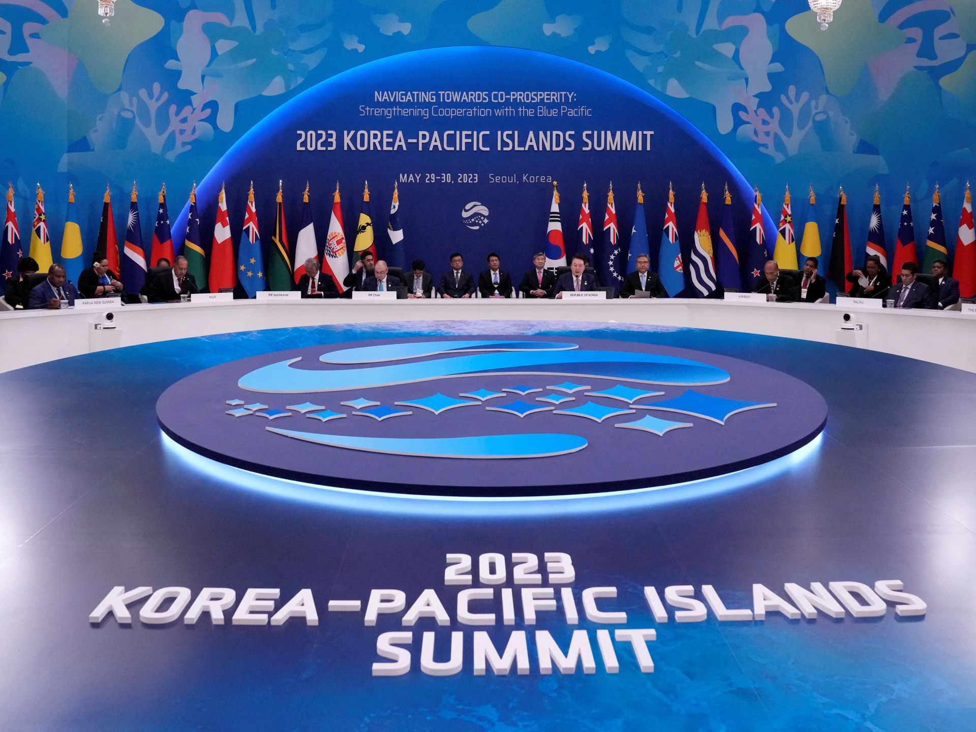 Остров саммит. Колидония Корея.