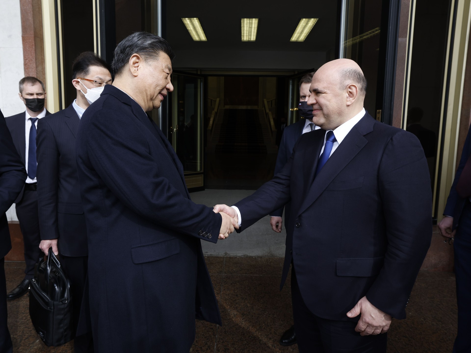 PM Rusia tiba di China untuk forum bisnis, berbicara dengan Xi |  Berita Politik