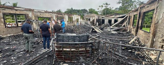 Student accused of setting deadly girls’ dormitory fire in Guyana