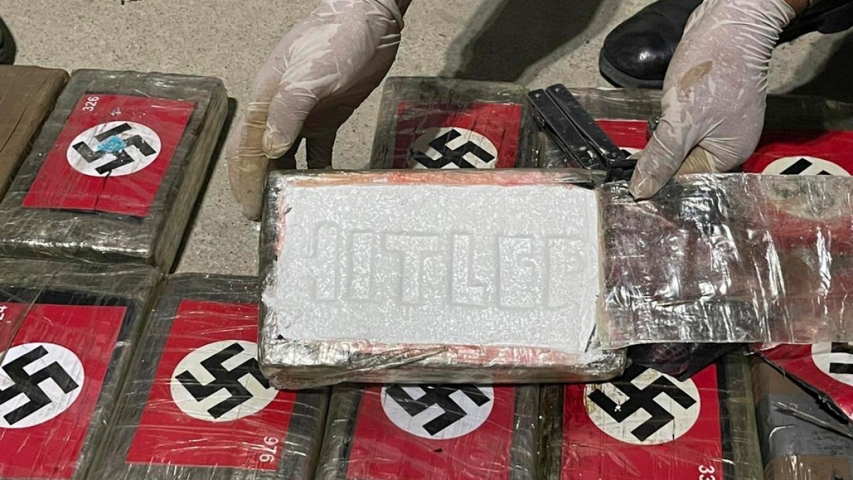 Peruvian police seize cocaine bricks wrapped in Nazi insignia | Drugs News