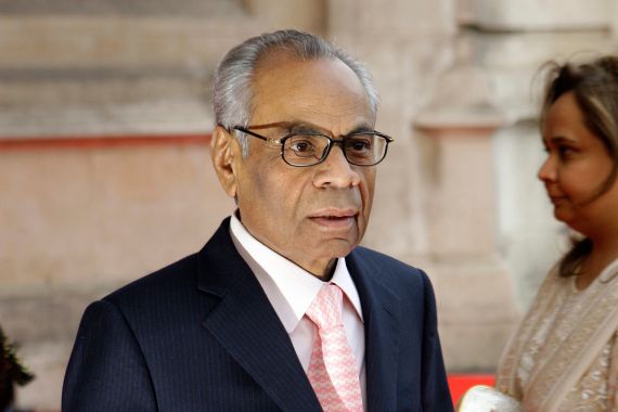 FILE - In this Thursday, April 15, 2010 file photo, Srichand Hinduja arrives for the private viewing of the exhibition 'Grace Kelly: Style Icon', at the Victoria &amp; Albert Museum in London. A new study of the super-rich finds that London has become the capital of the world's wealthiest, with more billionaires than any other city in the world. Indian-born brothers Srichand and Gopichand Hinduja top the list, with a 11.9-billion pound fortune. The two run the Hinduja Group conglomerate. (AP Photo/Joel Ryan, File)