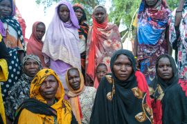 The vast majority of the recently arrived Sudanese refugees in Chad are women and children [Virginia Pietromarchi/Al Jazeera]