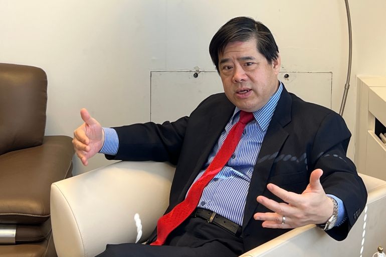 Remus Li-Kuo Chen says unity between Europe and the US is needed to ensure peace in the Taiwan Strait [Taipei Representative Office in the EU and Belgium]