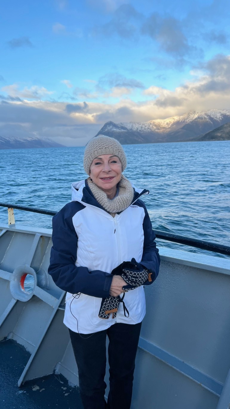 Lucía Newman viajó a Puerto Williams en el extremo sur de Chile