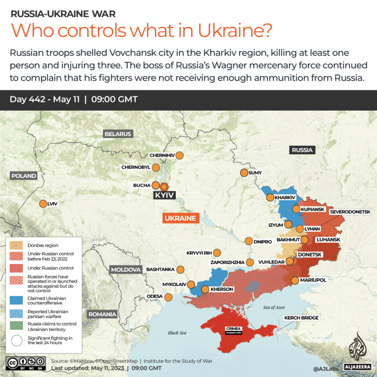Οι ρωσικές δυνάμεις υποχωρούν για να ανασυνταχθούν βόρεια του Μπαχμούτ της Ουκρανίας |  Ειδήσεις για τον πόλεμο μεταξύ Ρωσίας και Ουκρανίας