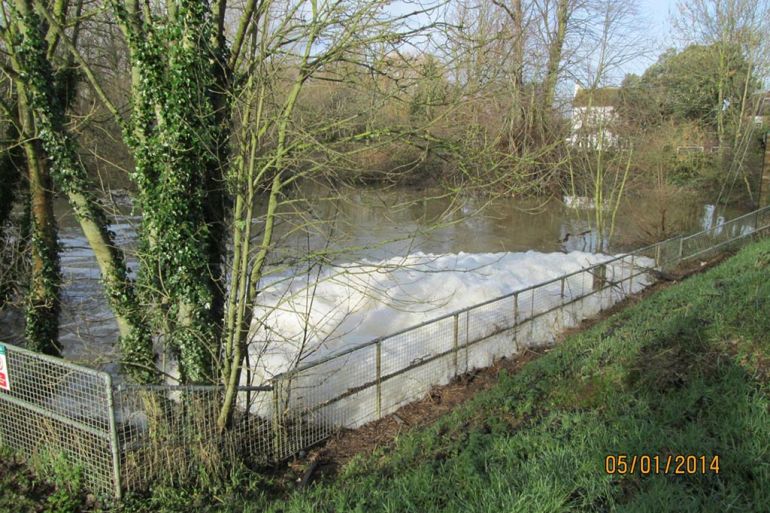 Pollution at Barcombe Mills