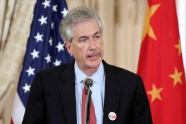 CIA Director William Burns visited intelligence counterparts in China last month, a US official says [File: Jonathan Ernst/Reuters]
