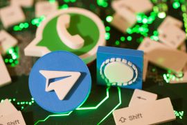 Encrypted messaging apps such as Signal, WhatsApp and Telegram are in the crosshairs of governments demanding greater access to private communications [File: Dado Ruvic/Reuters]
