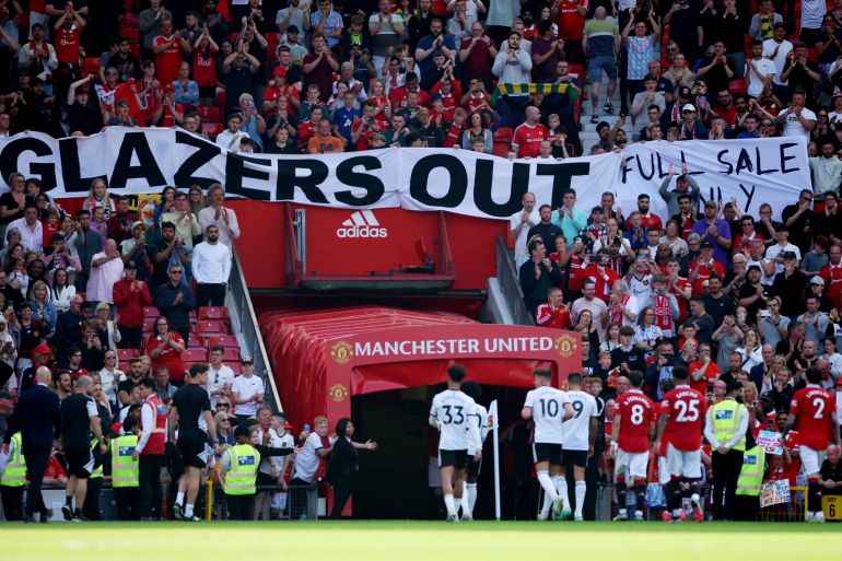 Glazers out