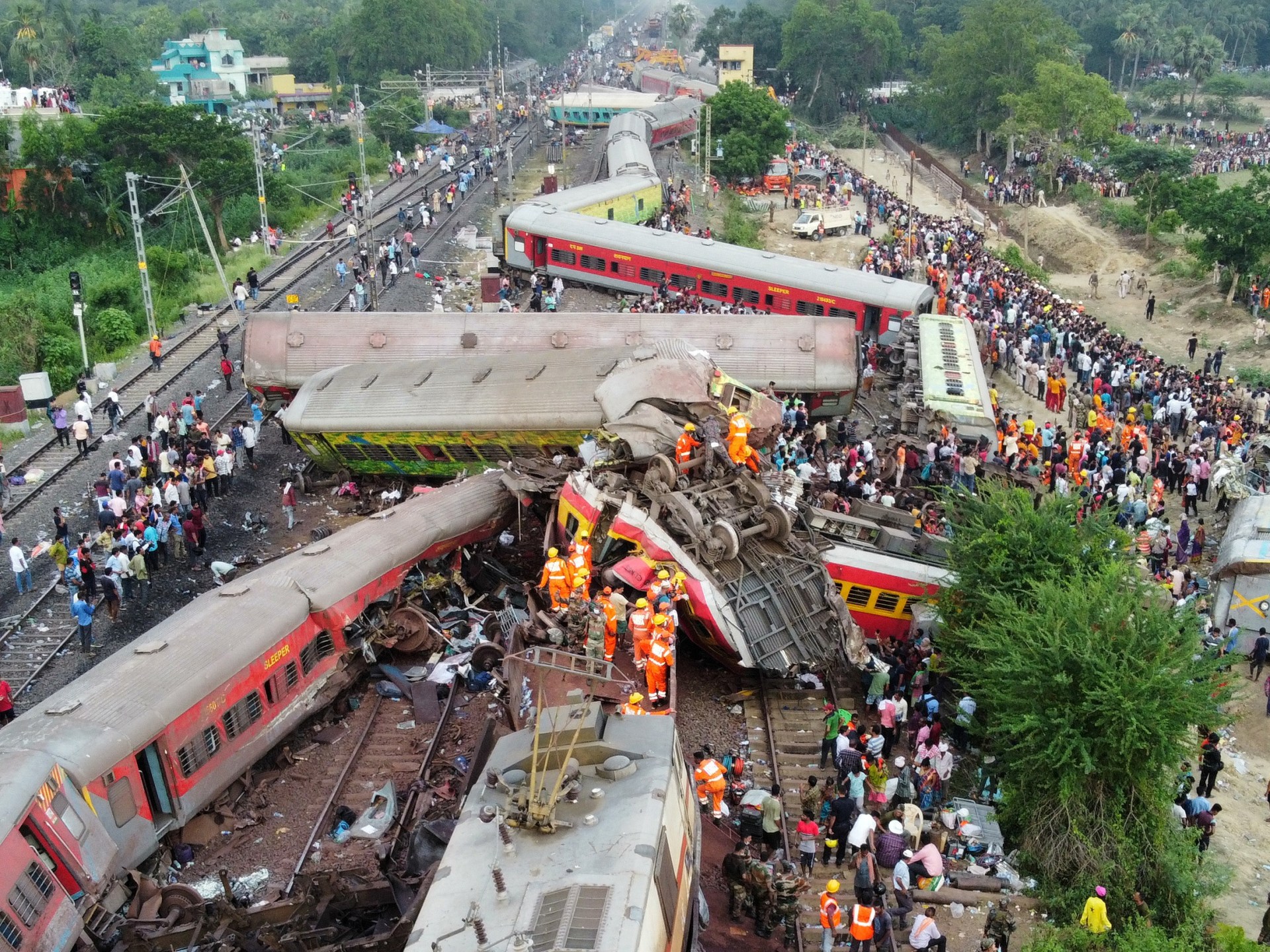 Funcionario indio: una falla en el sistema de señalización provocó un accidente de tren fatal |  Noticias