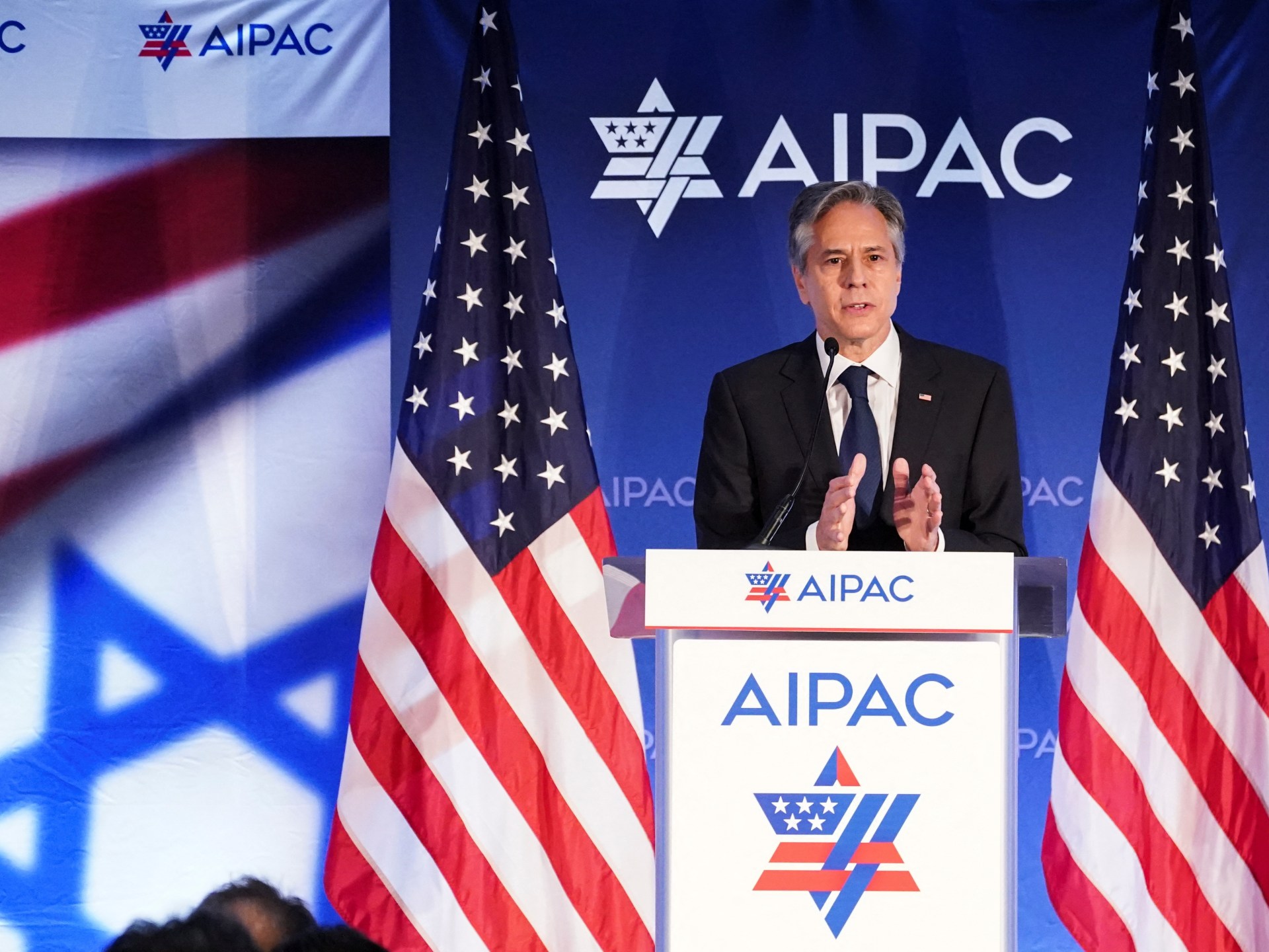 AS berkomitmen untuk normalisasi Saudi-Israel, kata Blinken kepada AIPAC |  Berita konflik Israel-Palestina