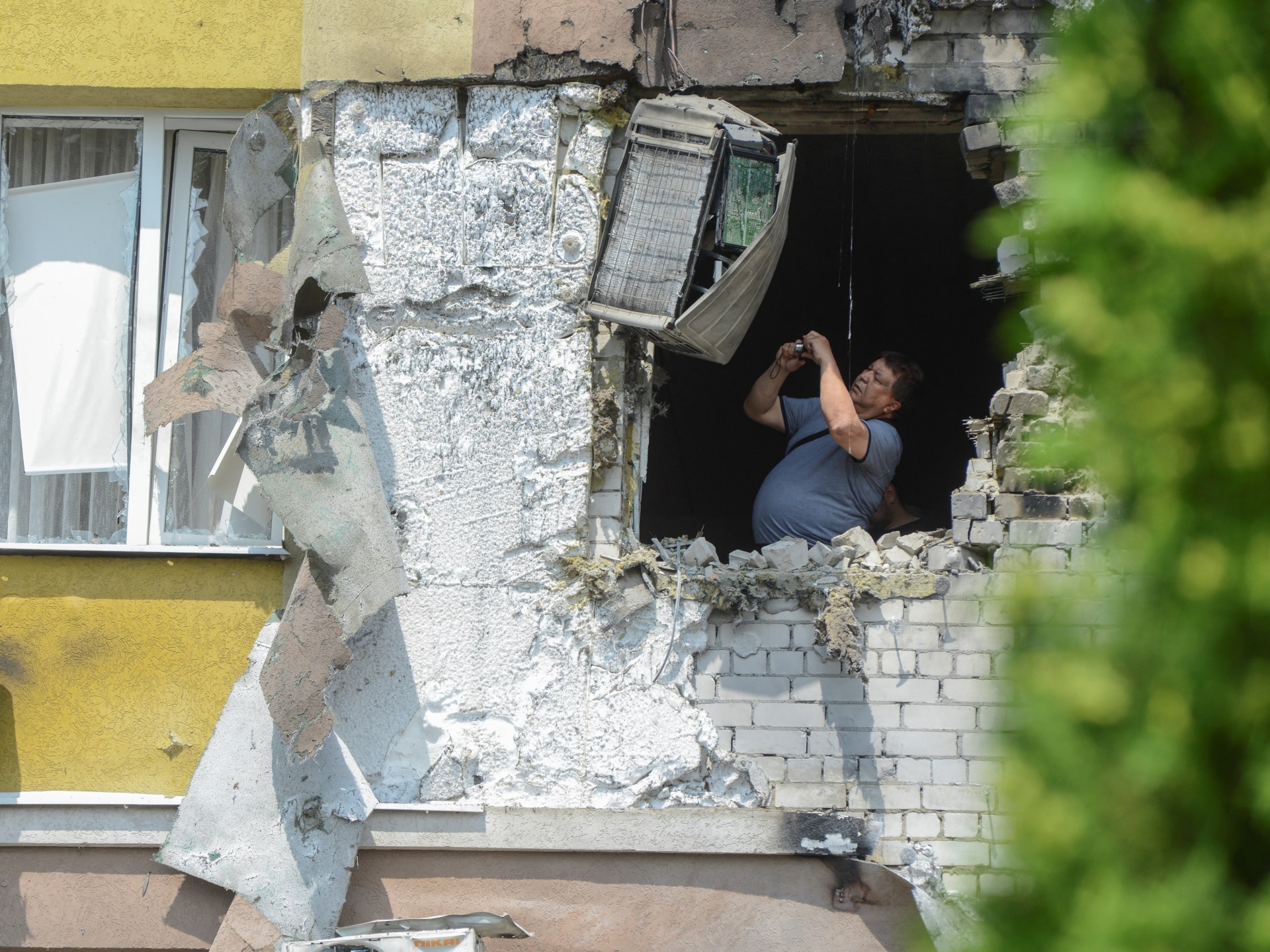 un dron se estrella contra un edificio en la ciudad rusa de Voronezh;  3 heridos  Noticias de la guerra entre Rusia y Ucrania