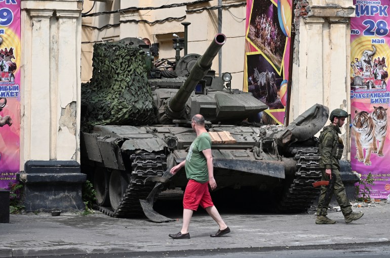 ‘Meludahi kuburan tentara’: Rusia menanggapi pemberontakan Wagner |  Berita perang Rusia-Ukraina