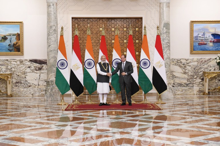 Mesir, India memperkuat hubungan saat Modi melakukan perjalanan pertama ke Kairo |  Berita Narendra Modi