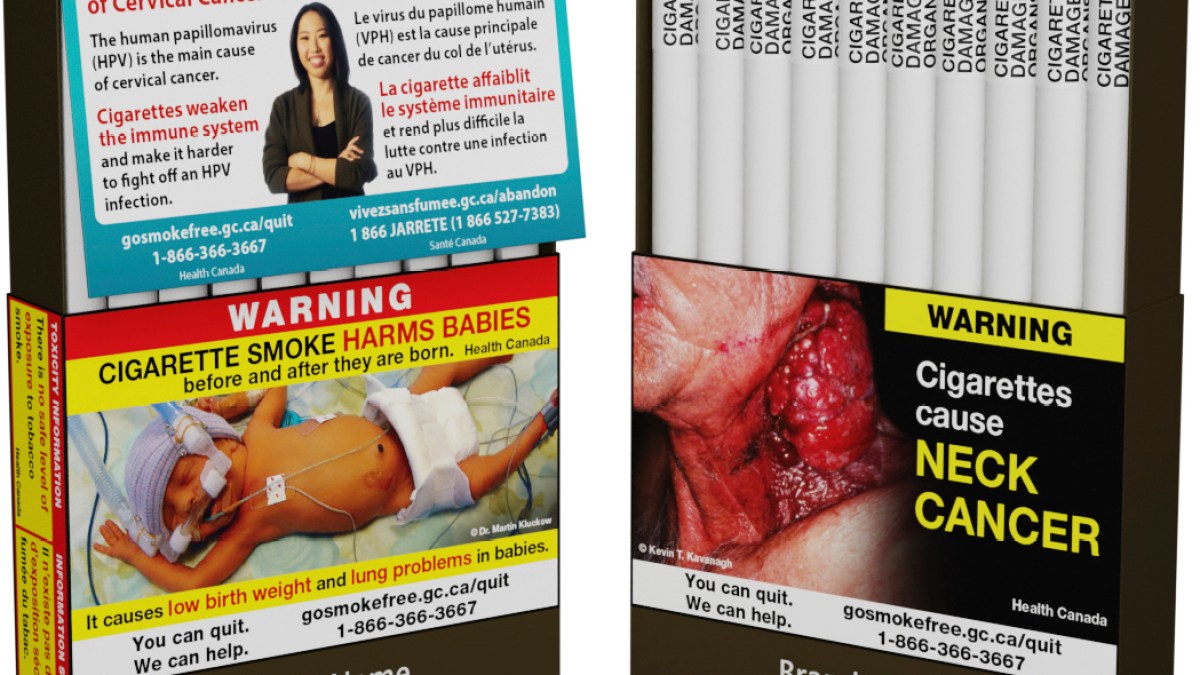 ‘Racun di setiap embusan’: Setiap rokok di Kanada membawa peringatan |  Berita Kesehatan