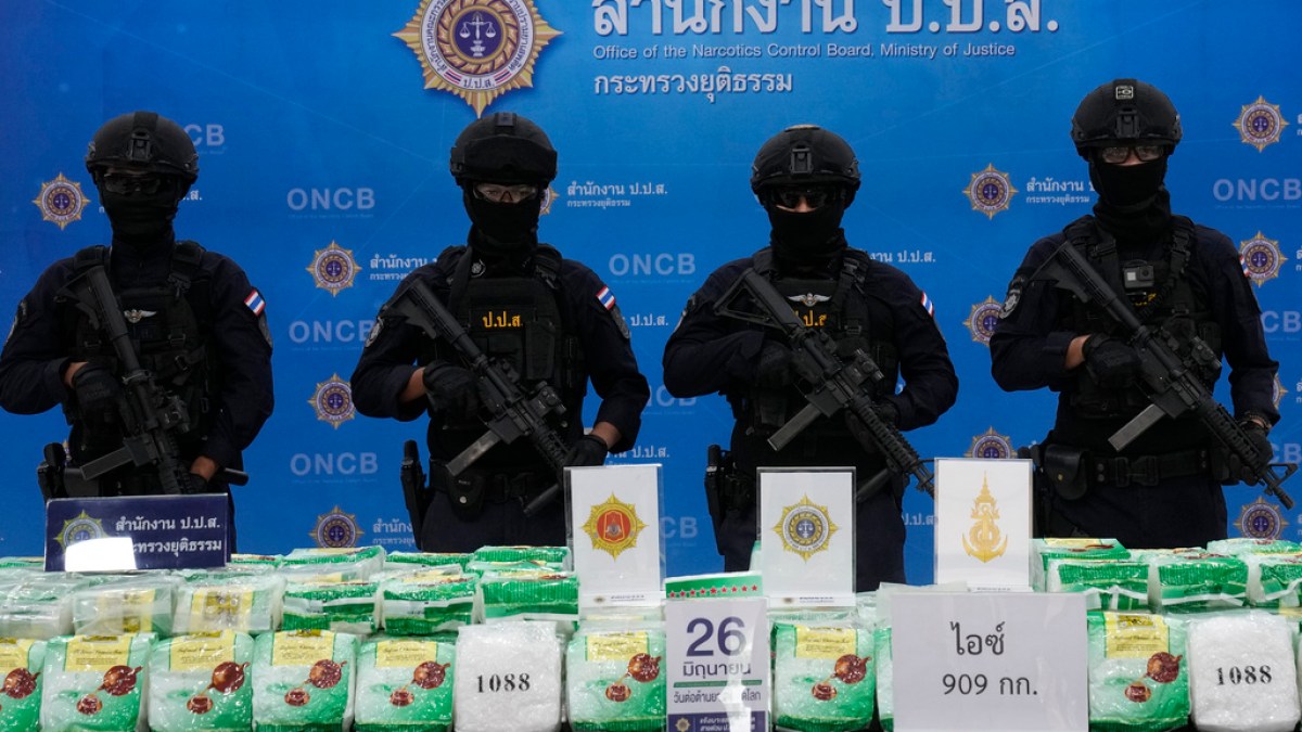 PBB Mengatakan Kejahatan Terorganisir Memindahkan Rute Narkoba di Asia Tenggara |  Berita narkoba