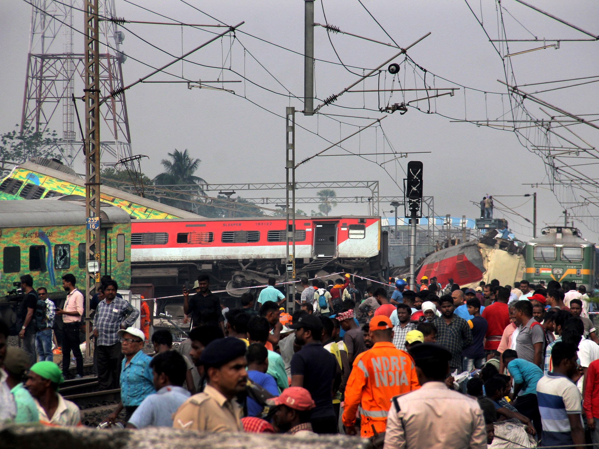 In pictures: India’s worst rail disaster in 20 years