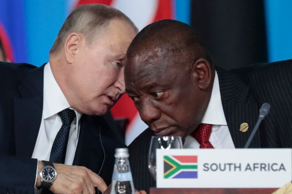 Aggiornamenti Russia-Ucraina: la S Africa chiede l’esenzione dall’arresto di Putin