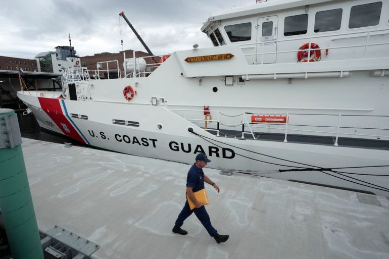 US Coast Guard ship