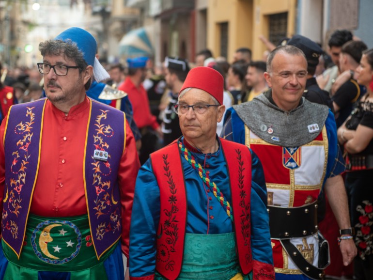 Feast of Moors and Christians in Spain