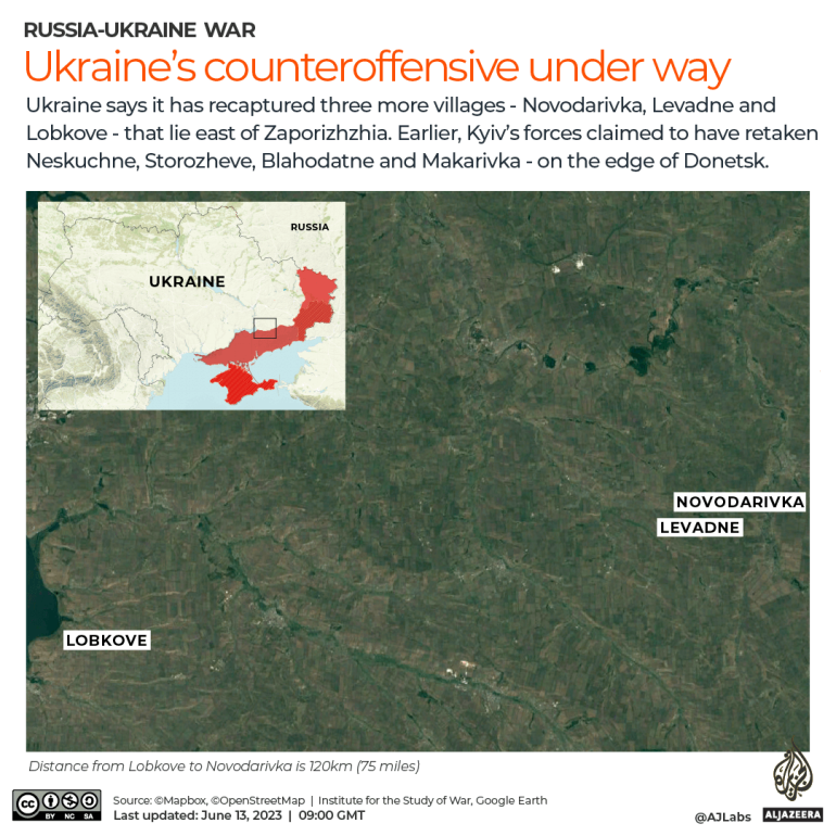 Ukraina merebut kota Zaporizhia di tengah pertempuran garis depan yang sengit |  Berita perang Rusia-Ukraina