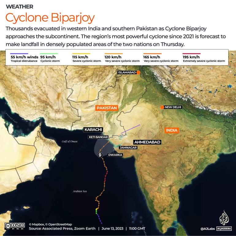 Topan Biparjoy Menerjang India, Pakistan: Yang Kita Ketahui Sejauh Ini |  Berita Cuaca