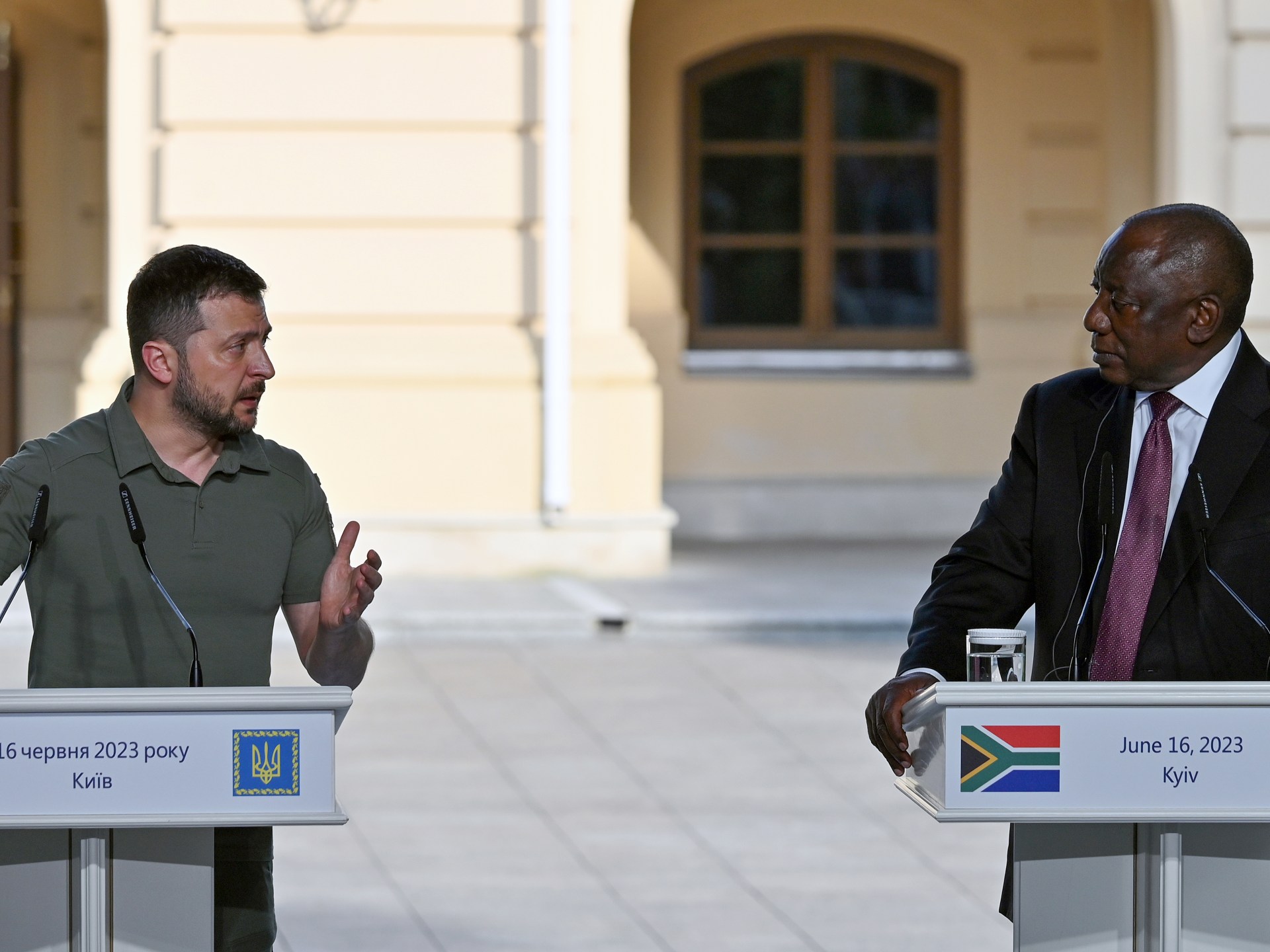 Südafrikanischer Staatschef begrüßt die „historische“ Friedensmission der Ukraine |  Nachrichten über den Krieg zwischen Russland und der Ukraine