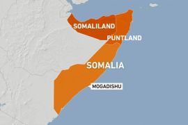 Map of Somalia showing Puntland and Somaliland [Al Jazeera]