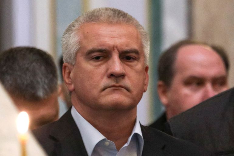 Russian-appointed governor of Crimea, Sergey Aksyonov