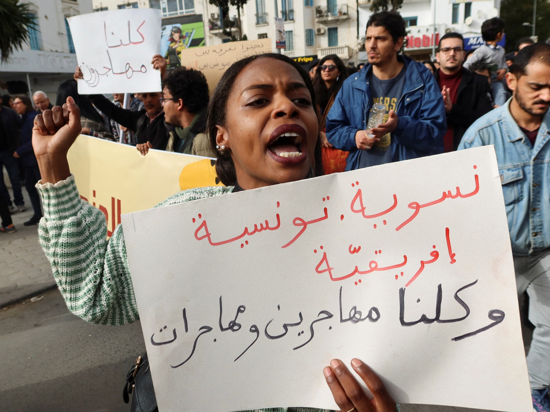 يشعر التونسيون السود بالهدوء مع تفاقم العنف ضد السود.  أخبار العنصرية
