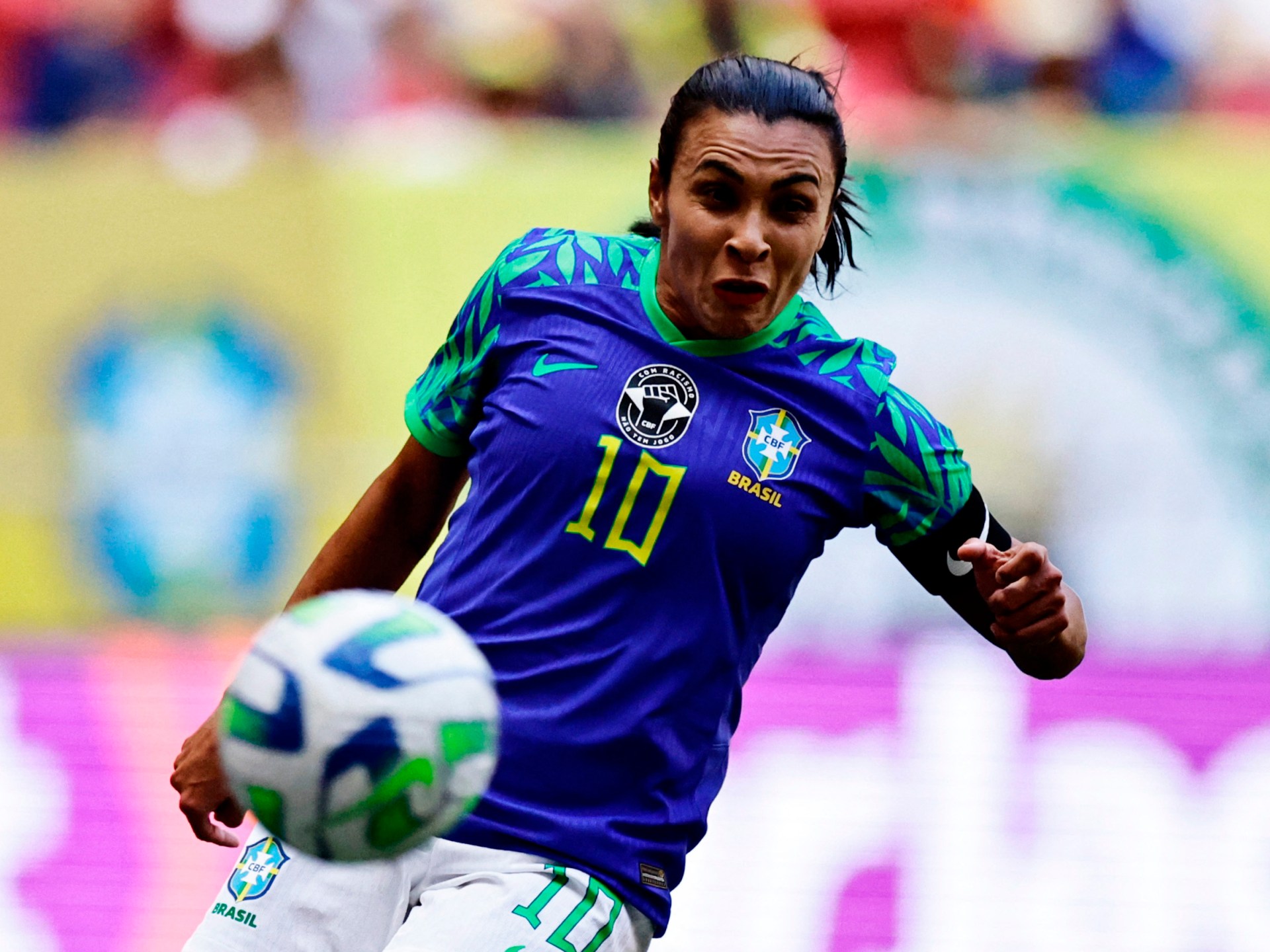 brazil football shirt female