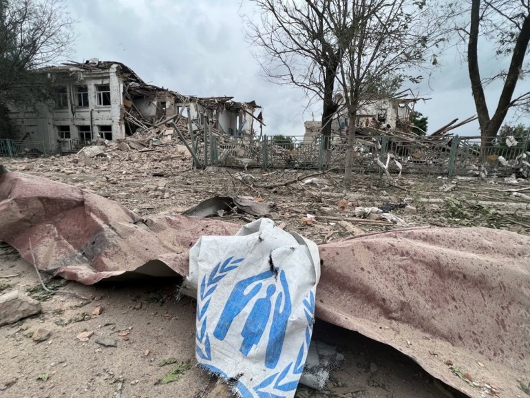 Ukrayna yardım sitesine Rus saldırısı 7 ölü |  Rusya-Ukrayna Savaşı Haberleri