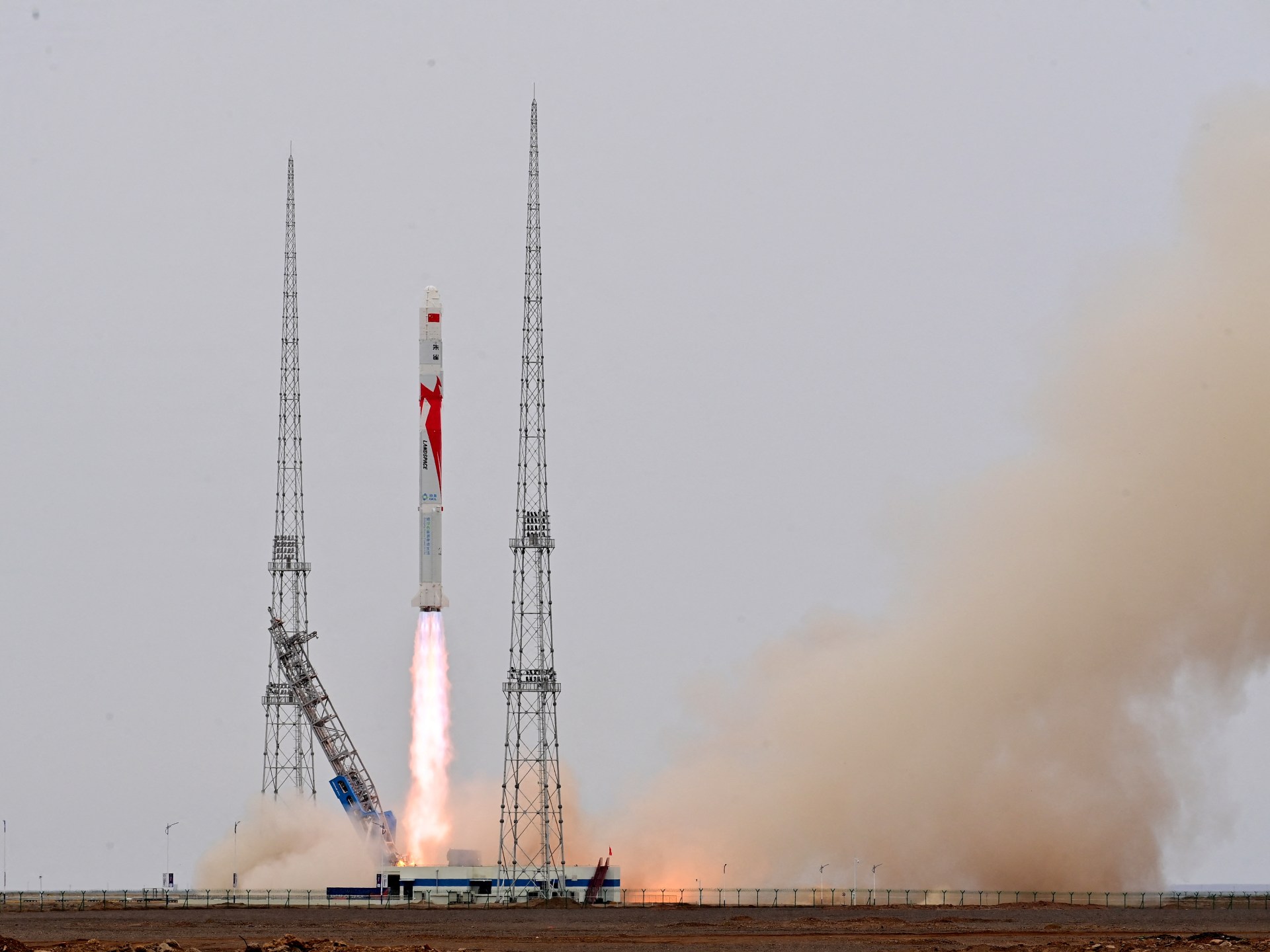 Chinese methane-powered rocket launches satellites into orbit | Space News