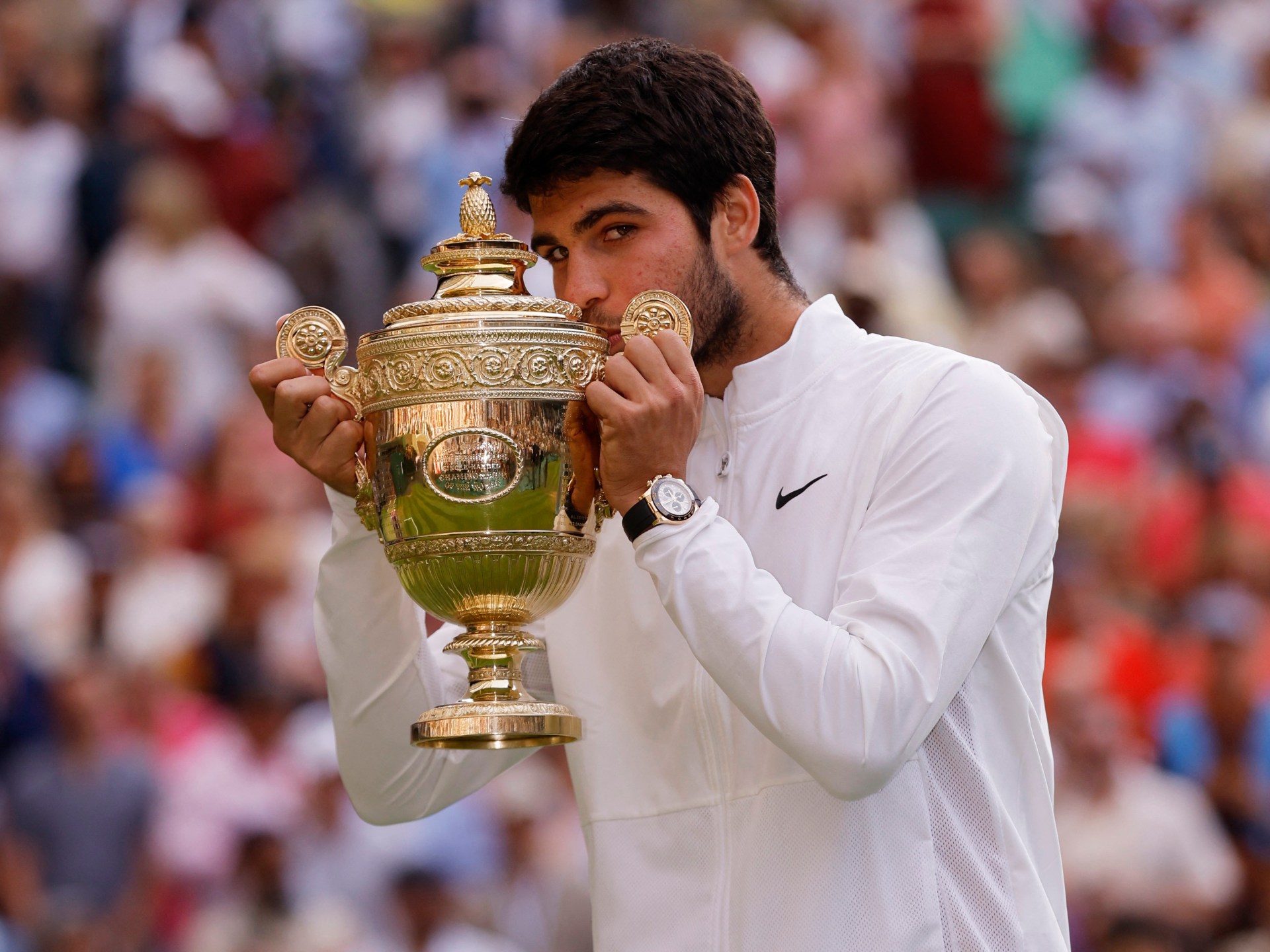 Algaraz acaba con el reinado de Djokovic en Wimbledon en un thriller final |  Noticias de tenis