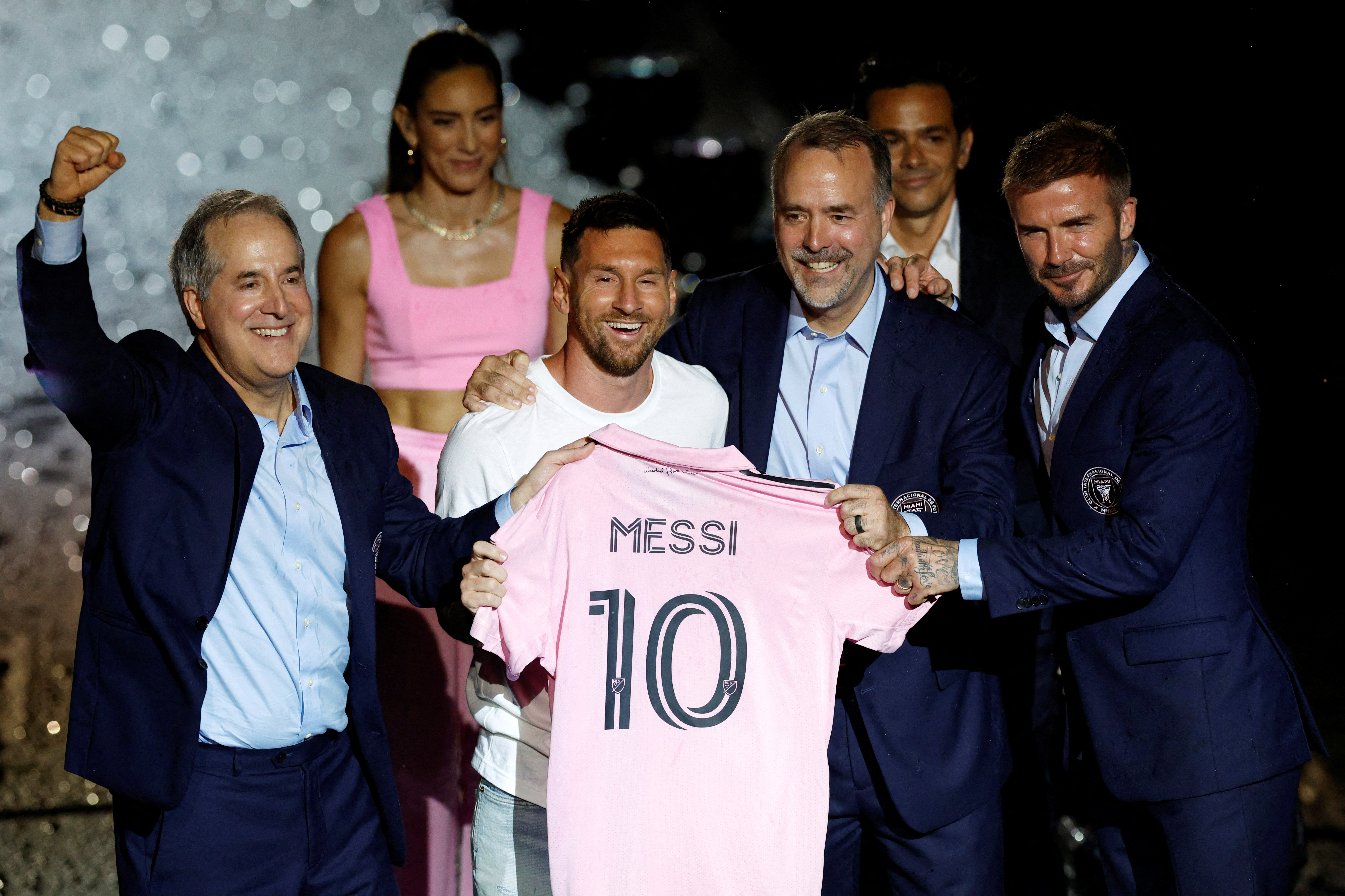 Inter Miami unveil Lionel Messi, sign Sergio Busquets | Football News | Al  Jazeera
