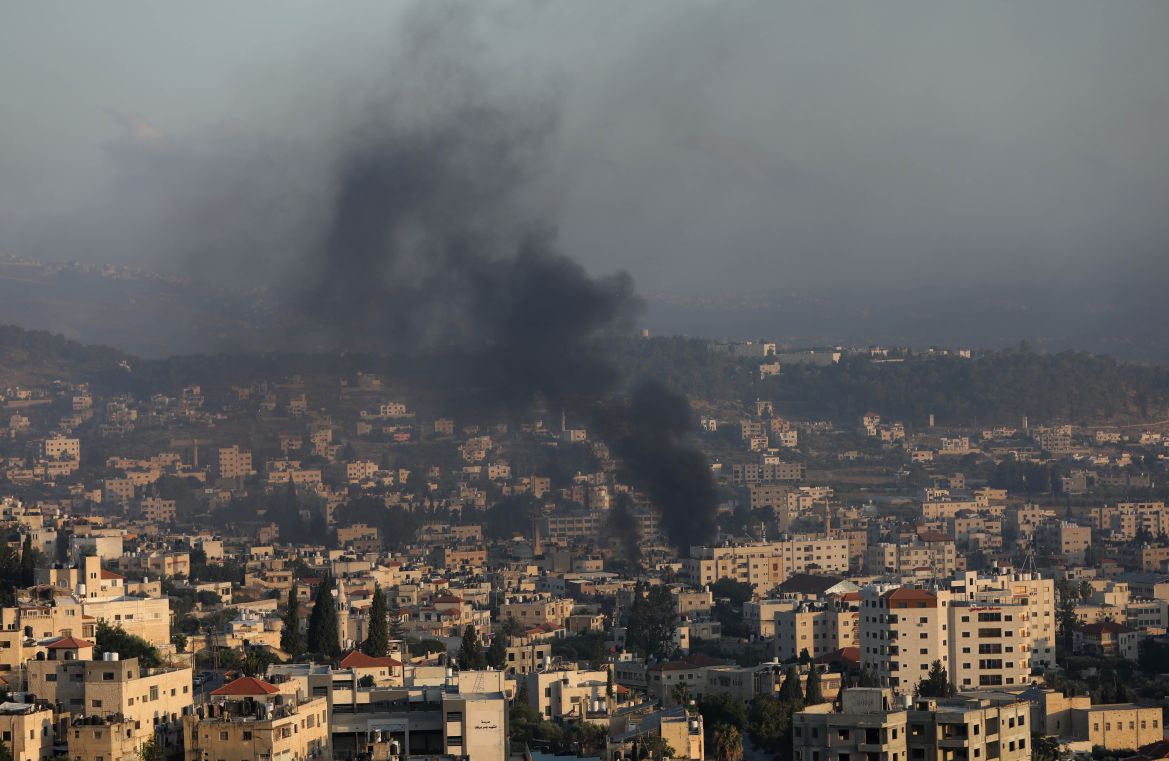 Israel launches air attacks on Jenin