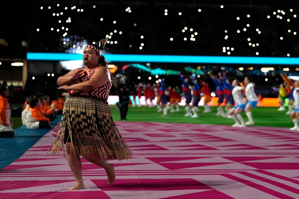 Dancers perform during the opening ceremony